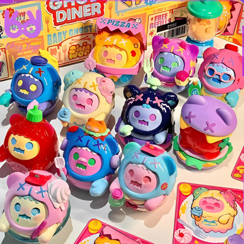ShinWoo Ghost Bear Diner Series Blind Box – CharmsLOL