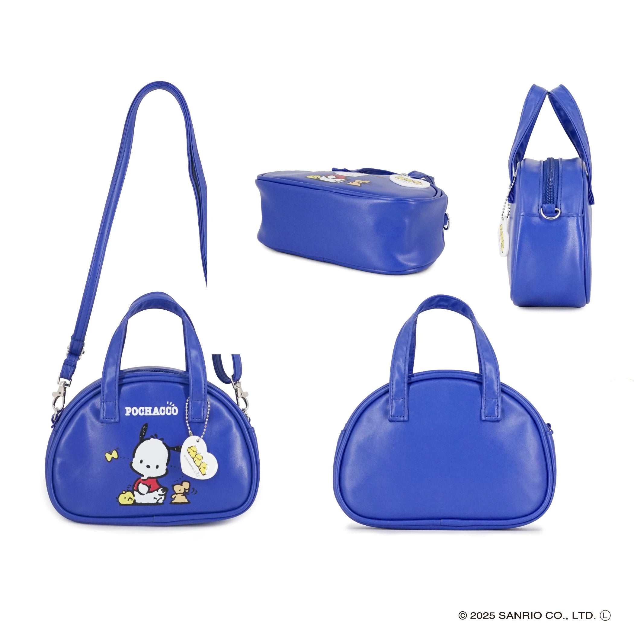 Pochacco Retro Mini Boston Shoulder Bag