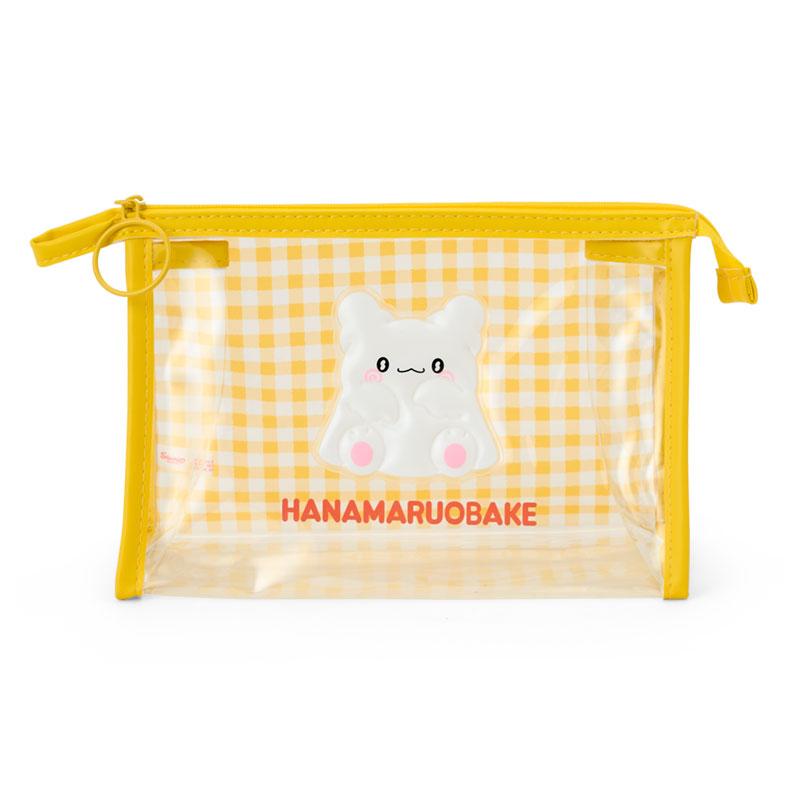 Hanamaruobake Clear Checked Pouch