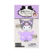 Kuromi Flocked Hair Clip