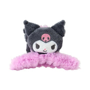 Kuromi Fluffy Hair Claw Clip