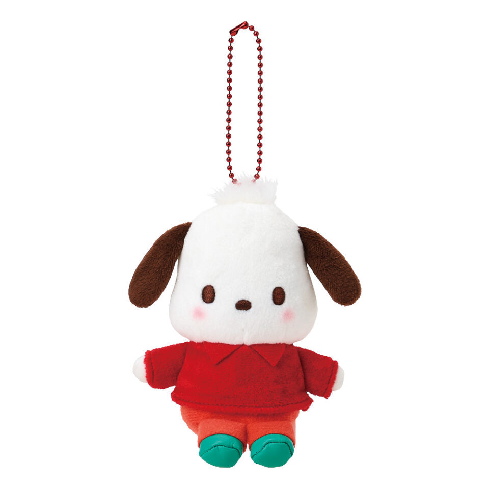 Pochacco Puroland Exclusive Strawberry Mascot Plush