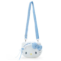 Hello Kitty Light Blue Days Plush Crossbody Bag
