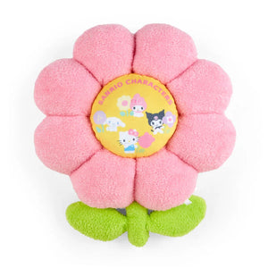 Sanrio Pastel Checker Flower Cushion