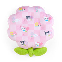 Sanrio Pastel Checker Flower Cushion
