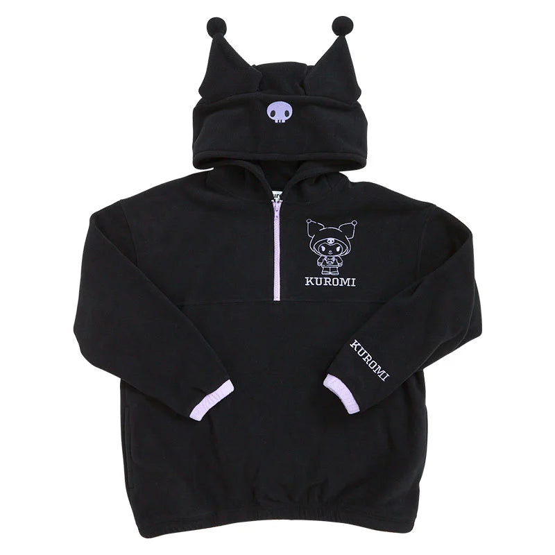 Kuromi Quarter Zip Hoodie