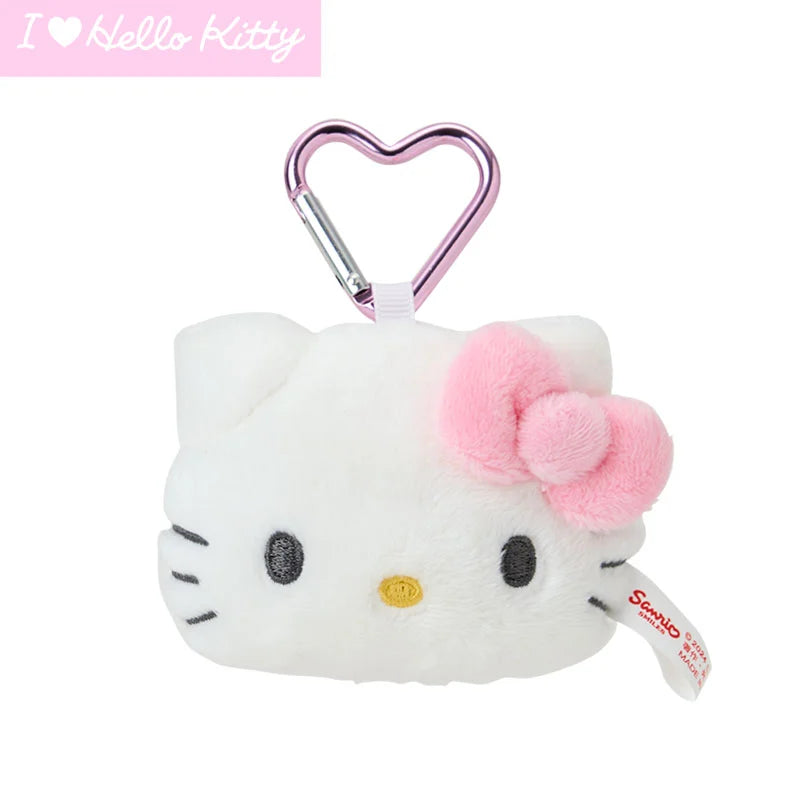 I Love Hello Kitty Face Plush Mascot