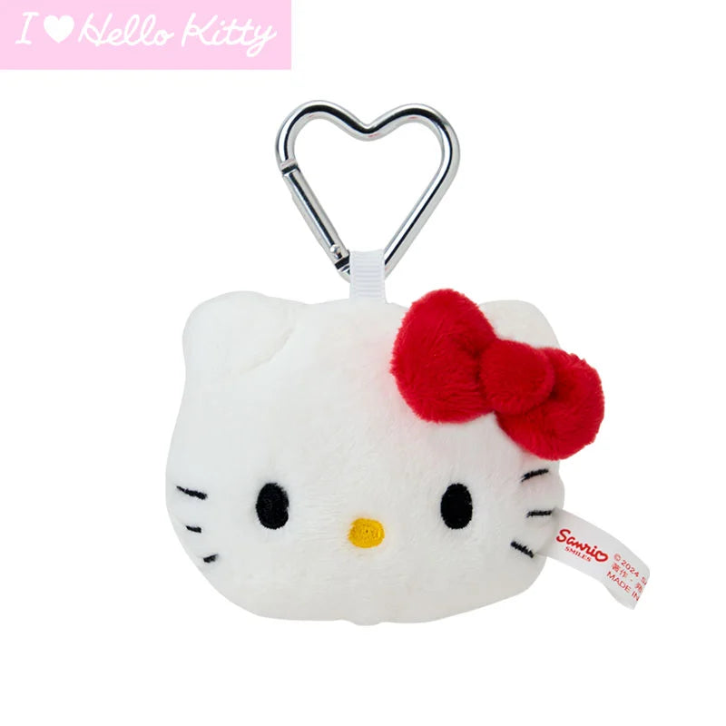 I Love Hello Kitty Face Plush Mascot