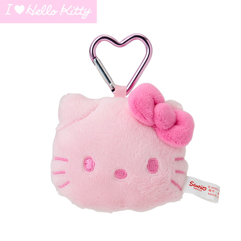I Love Hello Kitty Face Plush Mascot