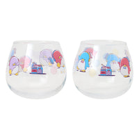 "Dance & Music" Tuxedo Sam Drinking Glass Set