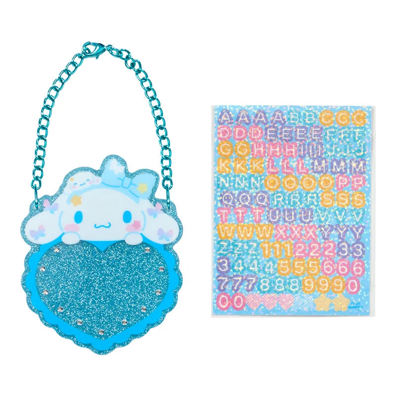 "Gakuen Kirameki Festival" Cinnamoroll Custom Heart Keychain