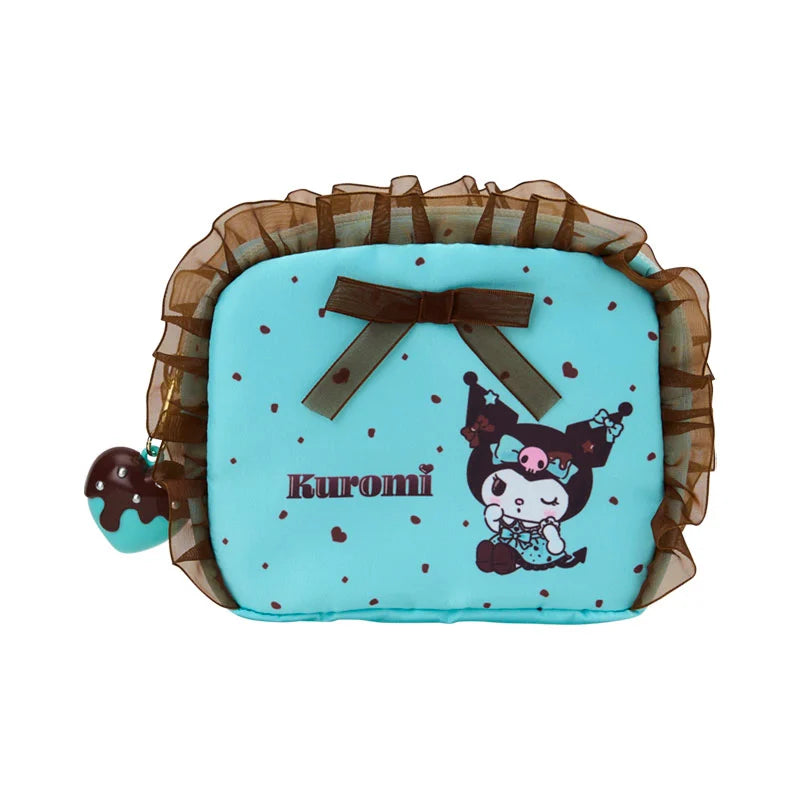 Kuromi "Chocolate Mint" Ribbon Pouch
