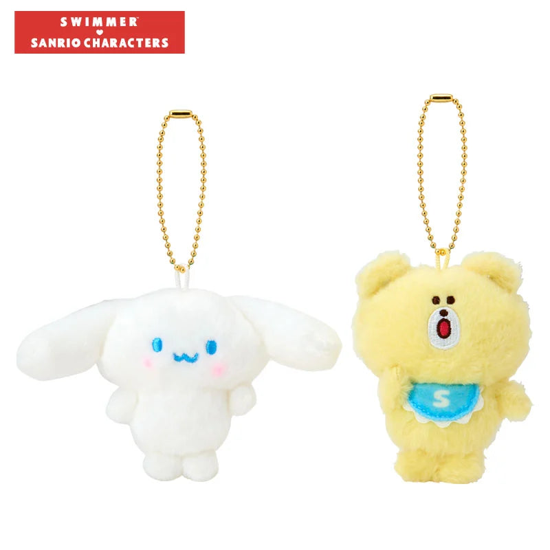 Sanrio x SWIMMER 2nd Edition Cinnamoroll Mascot Plush Set