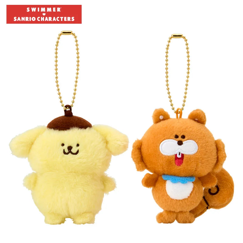 Sanrio x SWIMMER 2nd Edition PomPomPurin Mascot Plush Set