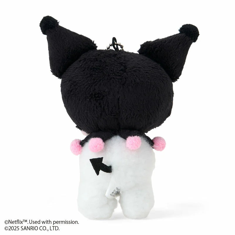 Netflix Kuromi Heart Eyes Mascot Plush