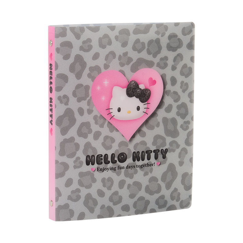 Hello Kitty "Monotone Animal" Loose-leaf Binder