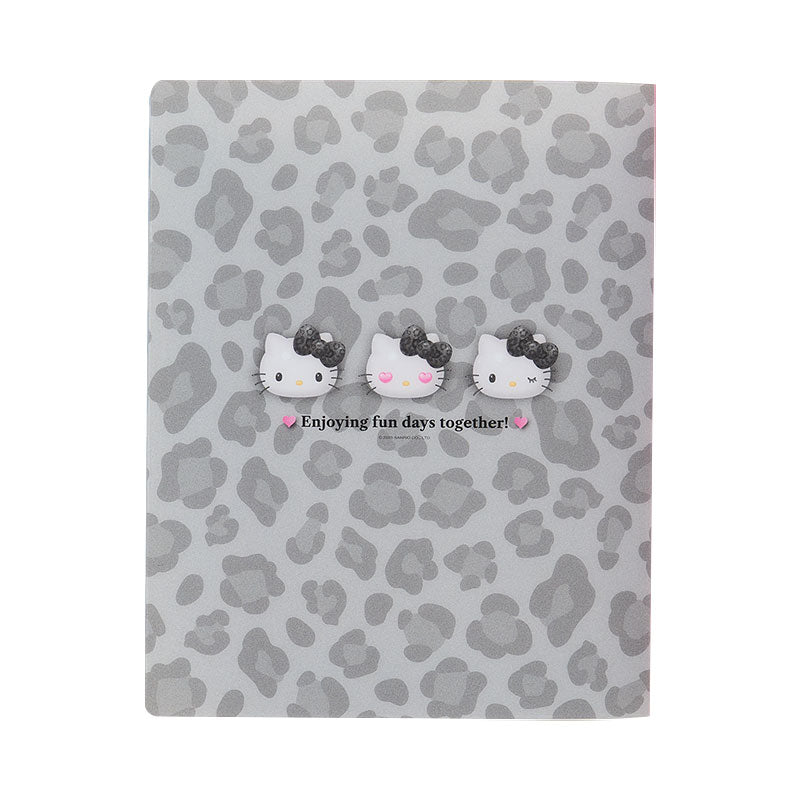 Hello Kitty "Monotone Animal" Loose-leaf Binder