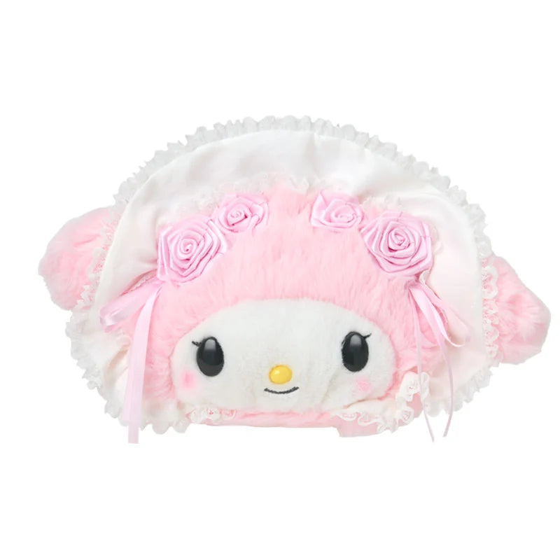 My Melody "White Frills" Face Pouch