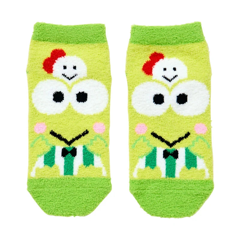 Keroppi Fluffy Socks