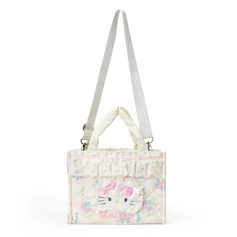 Hello Kitty "White Frills" 2-Way Handbag