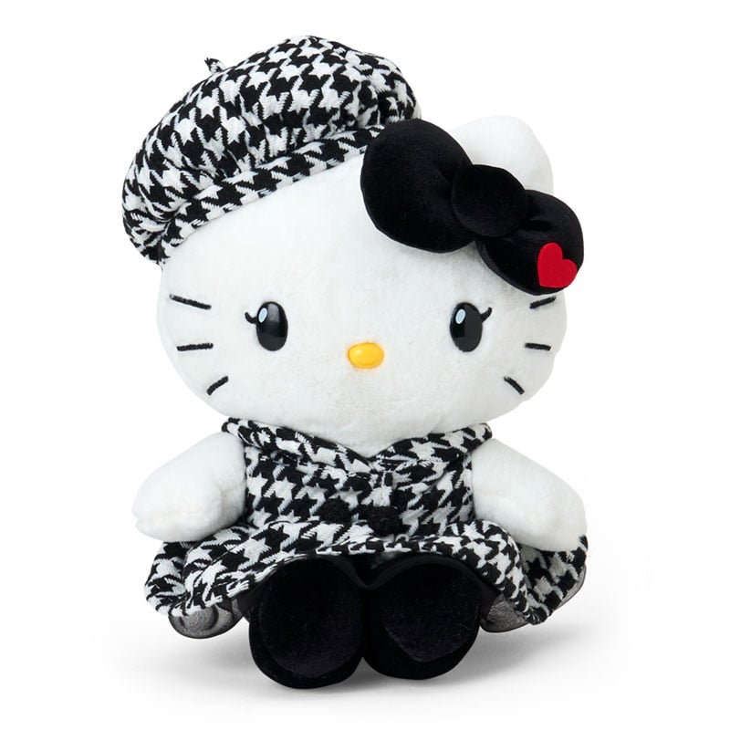 Hello Kitty "Monochrome Girly Twin" Plush