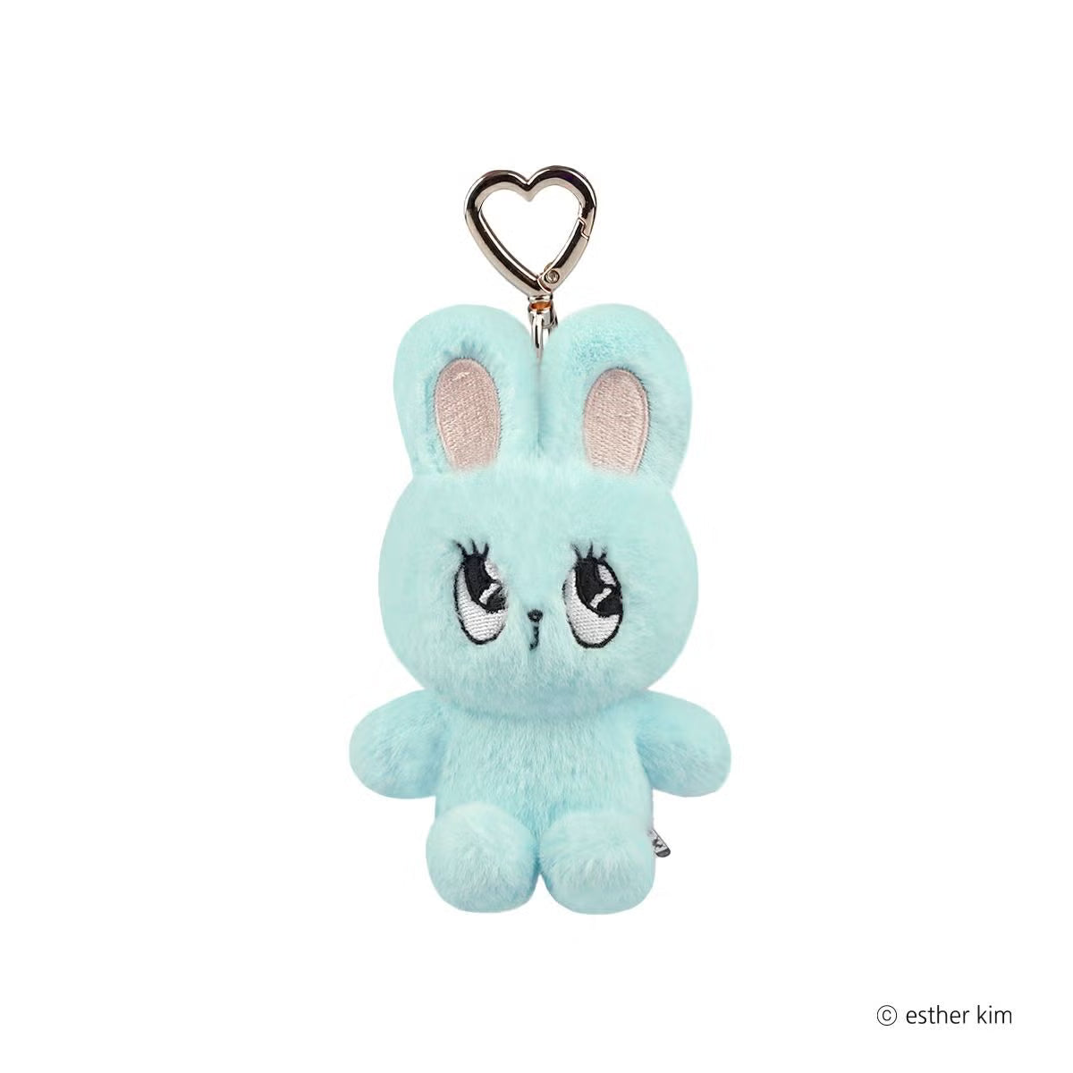 Esther Bunny Sitting Plush Mascot [Blue]