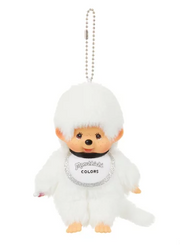 Monchhichi COLORS Mascot Plush [White]
