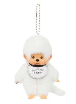 Monchhichi COLORS Mascot Plush [White]