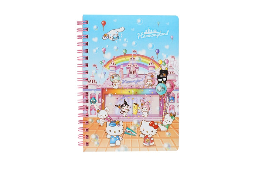 Harmonyland 2025 Sanrio Character Ring Notebook