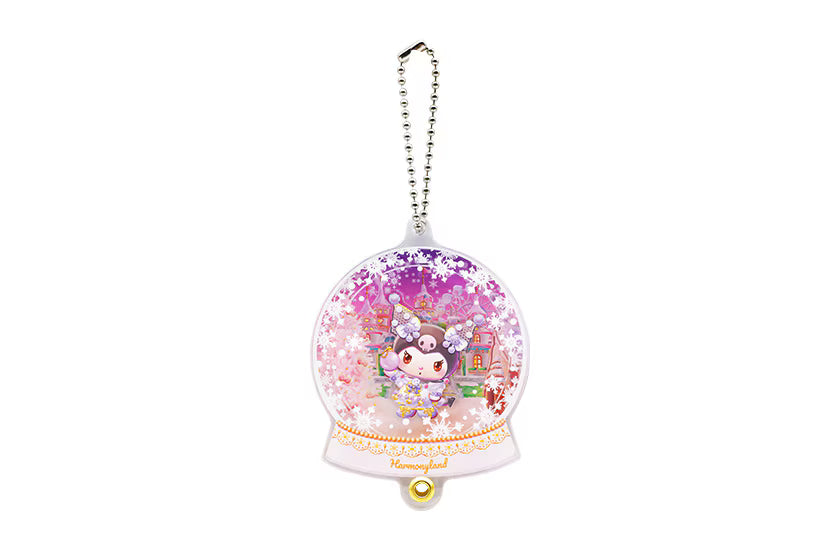 Harmonyland Christmas 2025 Kuromi Acrylic Keychain