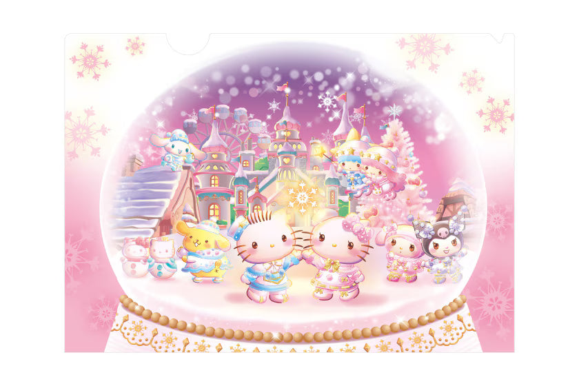 Harmonyland Christmas 2025 Sanrio Clear File