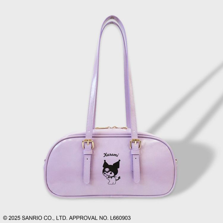 Kuromi Curled Wide Boston Bag