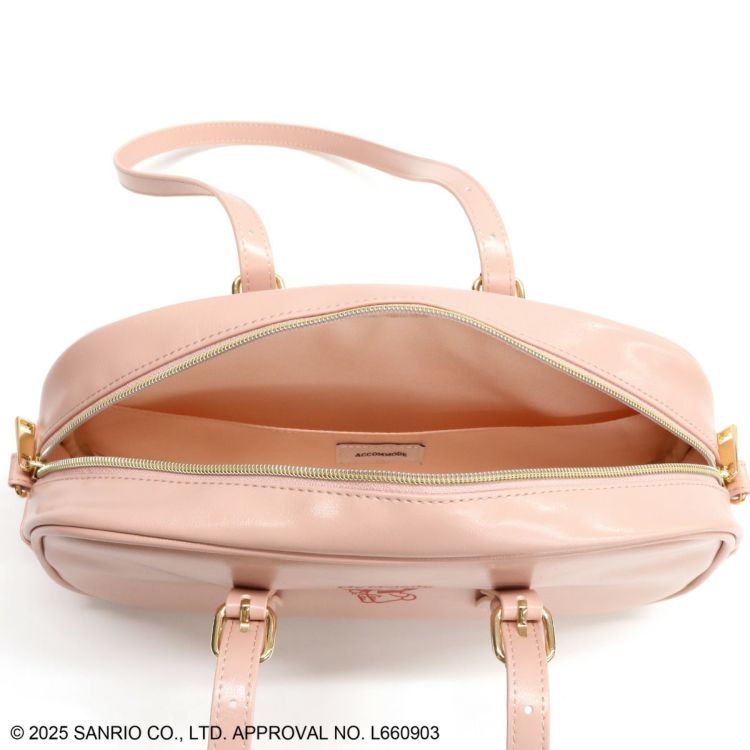 My Melody Curled Wide Boston Bag