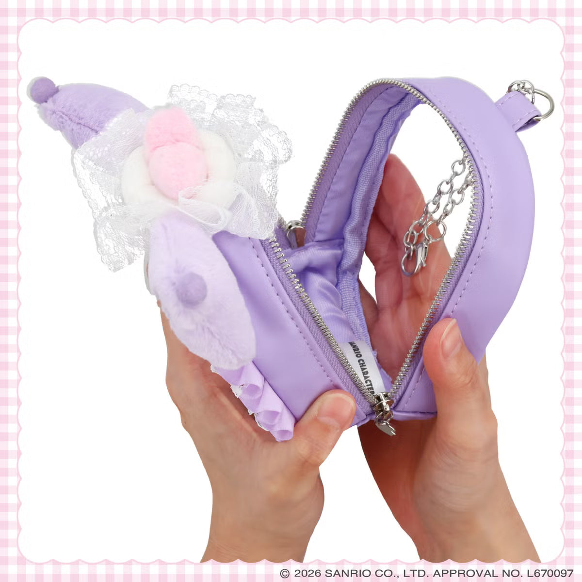 Kuromi "Dreamy Sweets Ghost House" Ita Pouch