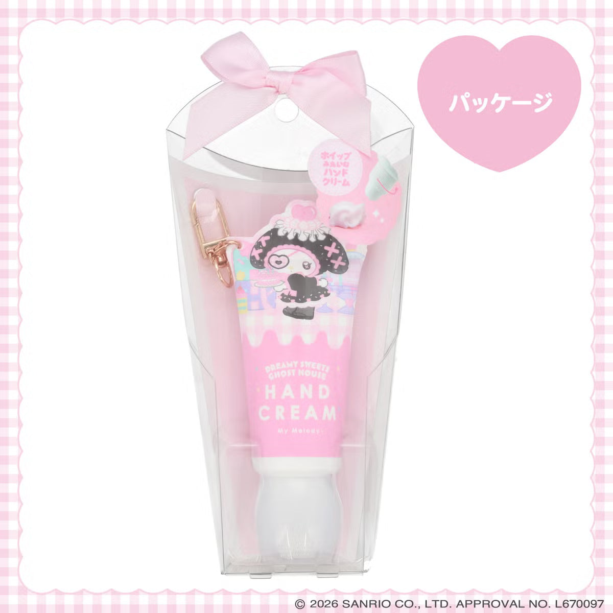 My Melody "Dreamy Sweets Ghost House" Hand Cream [Pink]