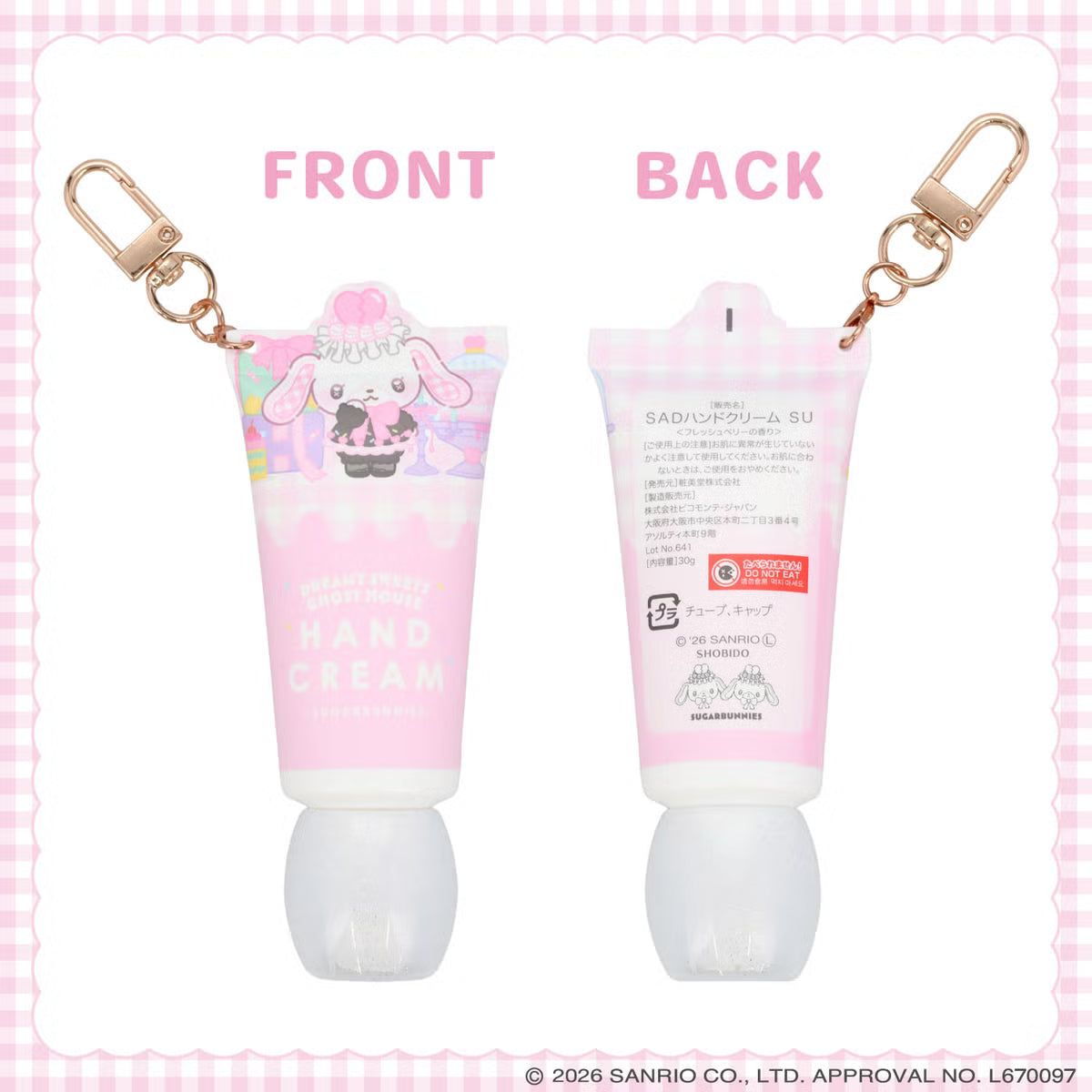 Sugarbunnies Shirousa "Dreamy Sweets Ghost House" Hand Cream