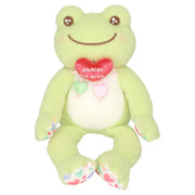 Pickles the Frog Smile Heart Bean Plush [Green]