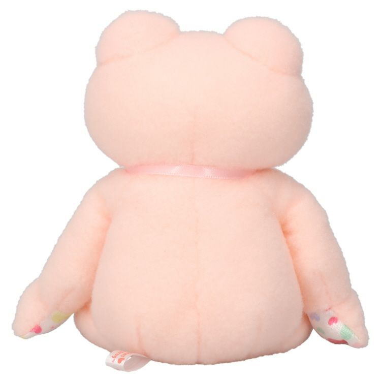 Pickles the Frog Smile Heart Bean Plush [Pink]