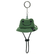 Pickles the Frog Bucket Hat Pouch Keychain Green