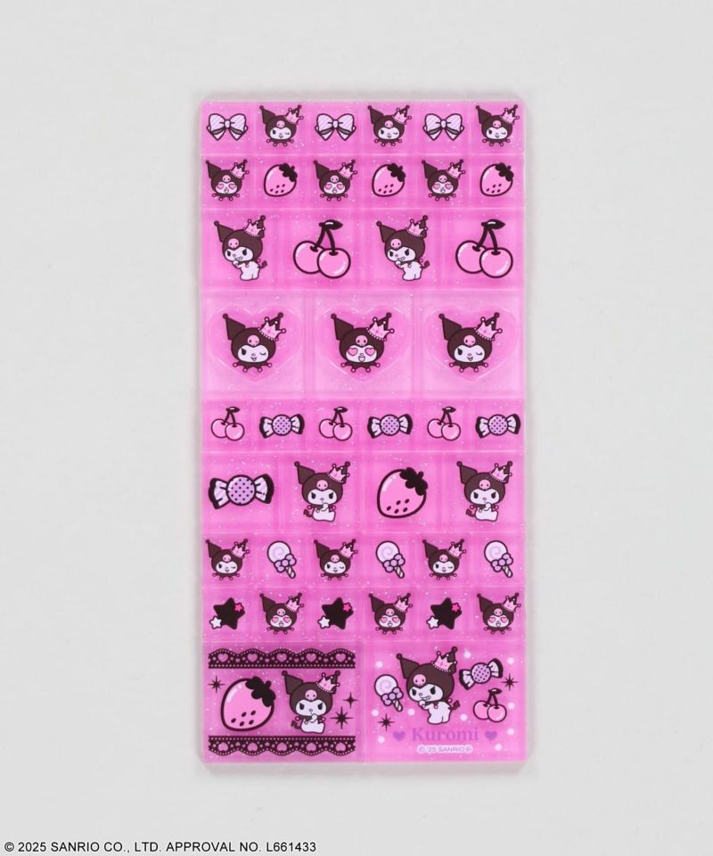 Melody & Kuromi x SPINNS Kuromi Tile Sticker