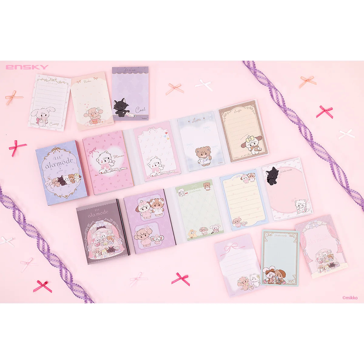 Lil ala mode Mikko Flip Memo Pad B