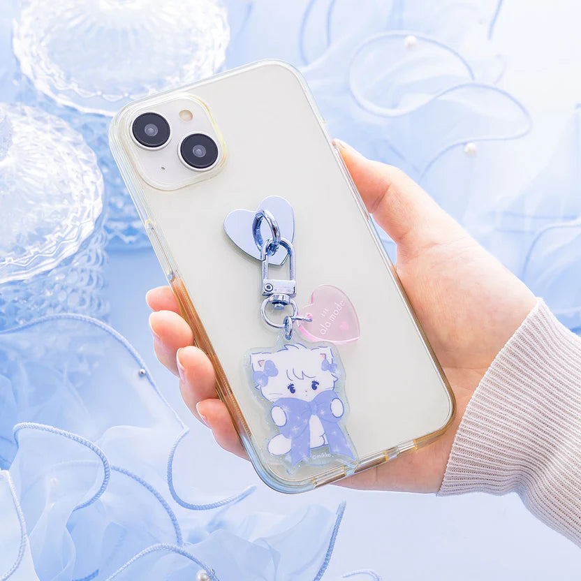 Mikko "Blue Series" Phone Charm - Latte