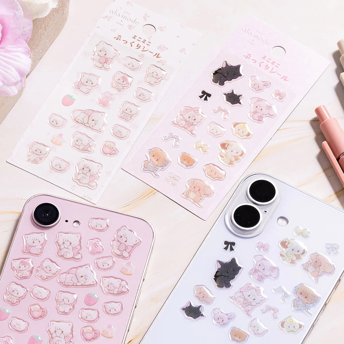 Mikko Mini Puff Sticker Sheet A