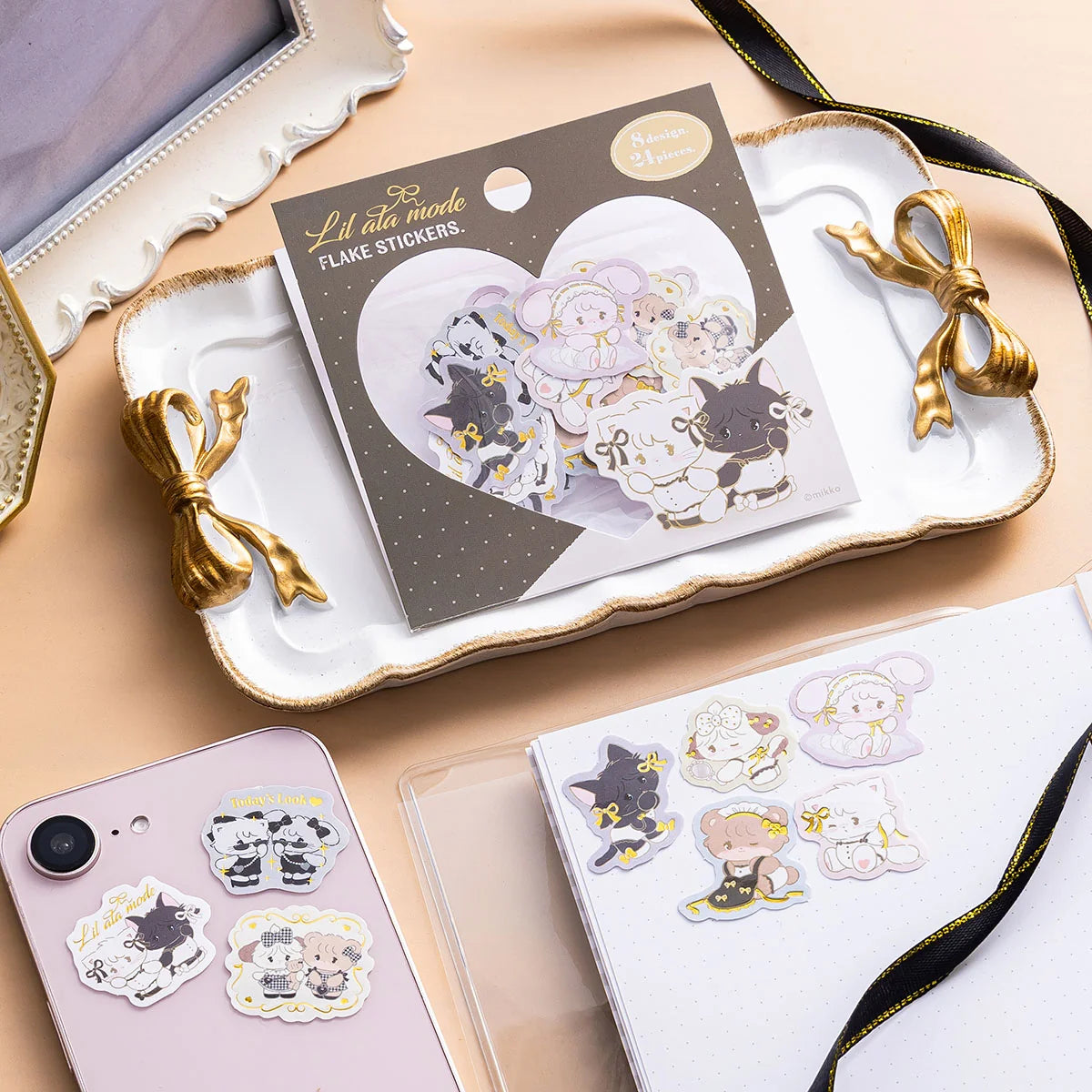 Mikko "French Girly" Stickers