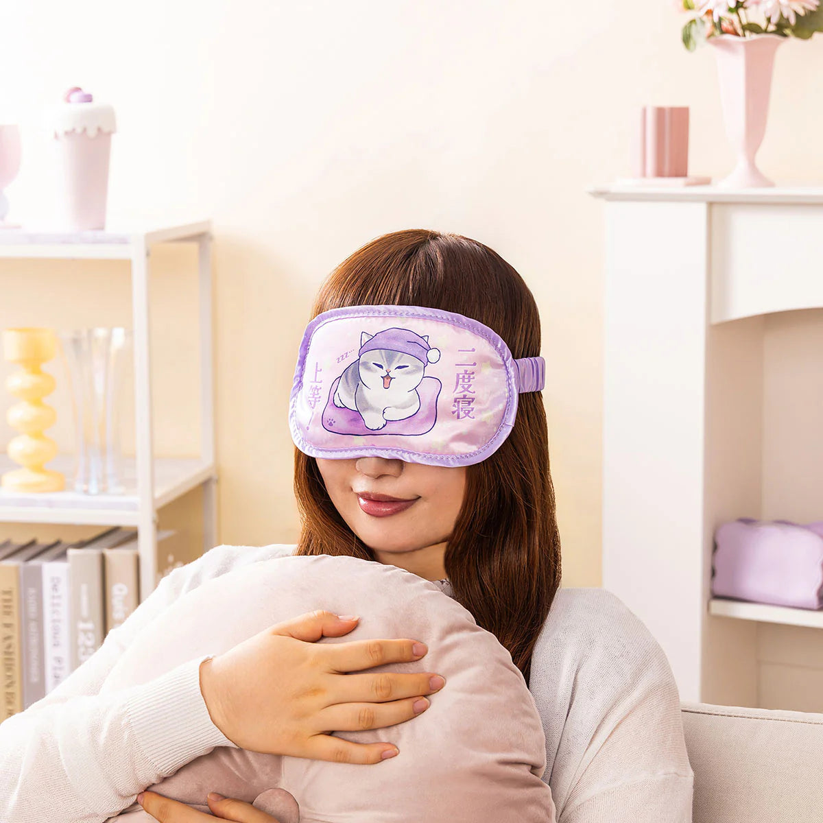 Mofusand "I Want To Interrupt Your Outing!" Eye Mask