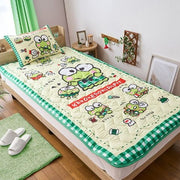 Keroppi Fitted Sheet [Beige]