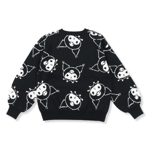 Kuromi Knit Pullover Sweatshirt – Charms LOL
