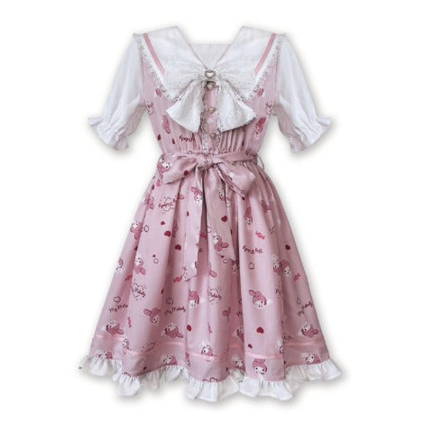 My Melody Lolita Dress [Pink]