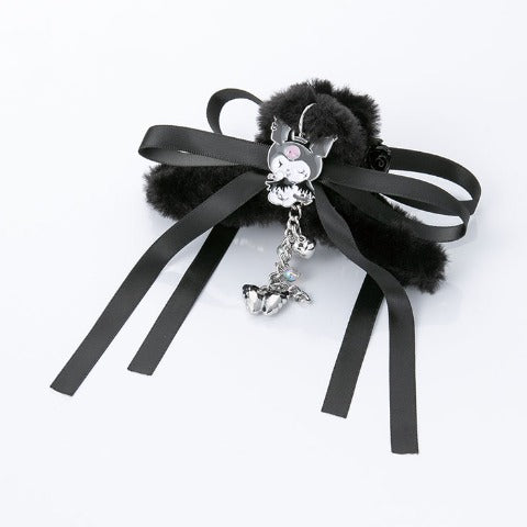 Kuromi Fur Hair Clip