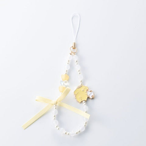 PomPomPurin Ribbon Phone Strap